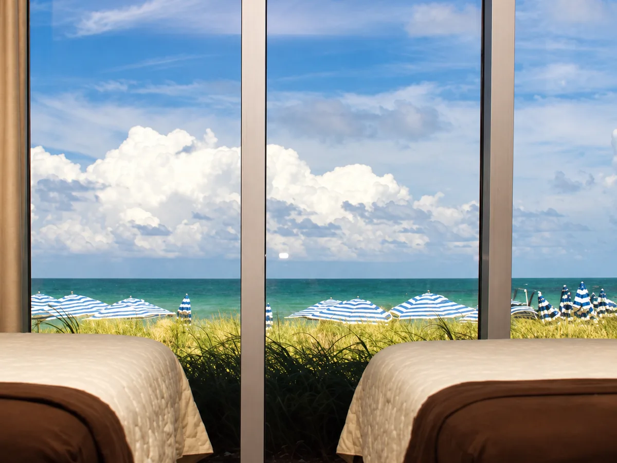 Couple treatment room facing the ocean, HEED Spa Hallandale Beach
